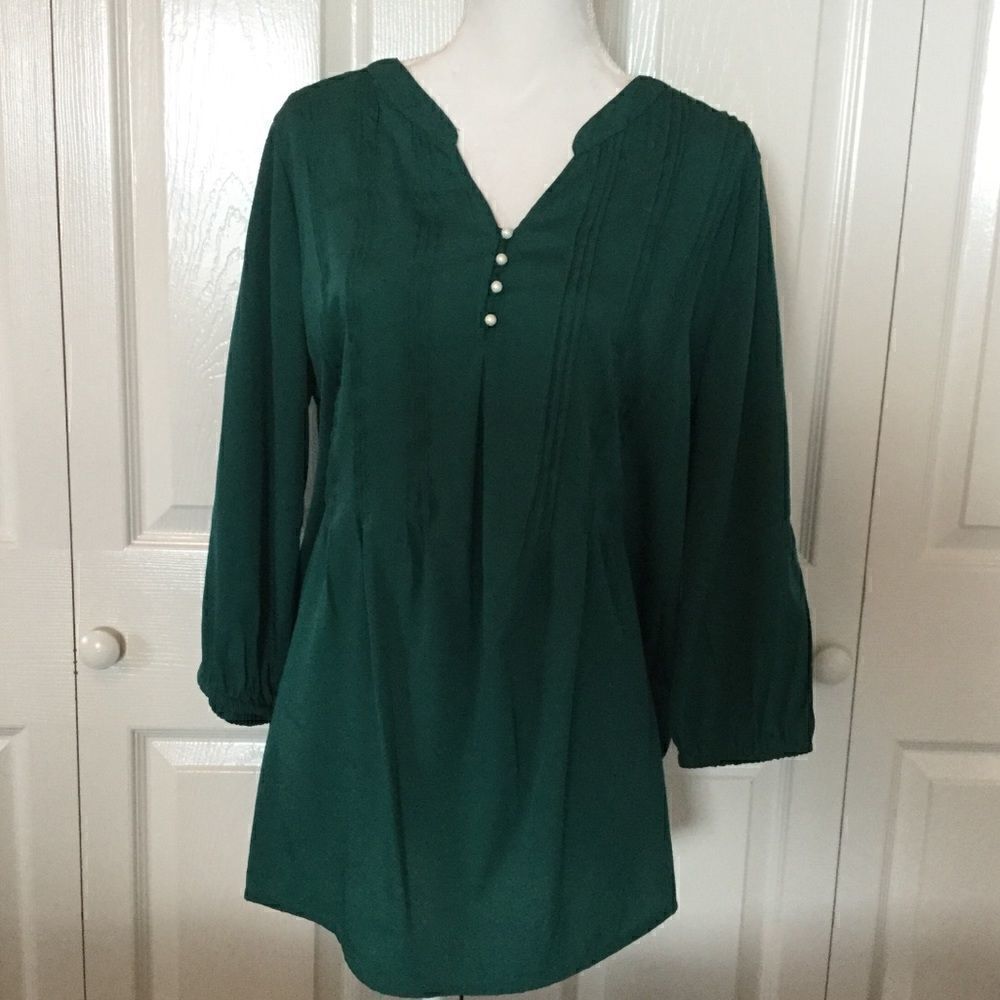 INTRO LOVE THE FIT BLOUSE Large